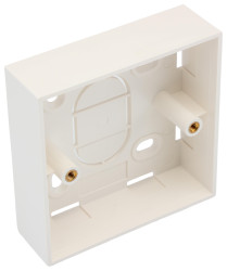 Puszka elektroinstalacyjna, seria: HTC, l. ścieżek: 1, materiał: ABS, typ montażu: Ścienny, 86x86x27mm