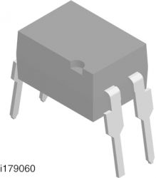 SFH615AY Optocoupler, Phototransistor Output, High Reliability, 5300 VRMS
