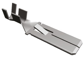 Konektor płaski Męski 9.53 x 1.22mm długość 37.4mm Izolacja: Nieizolowane Cyna