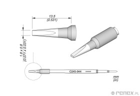 Grot C245944 do rączki JBC T245