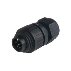Hirschmann CA6LS 6 Pole + Earth Free Cable Plug