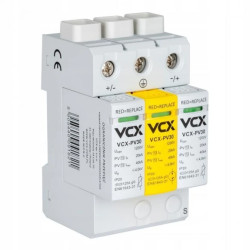 Ogranicznik przepięć T2 C 3P 1200V DC PV30 ochronnik fotowoltaiczny