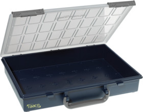 Assortment box, without drawers, blue, (W x D) 338 x 261 mm, ASSORTER 55 4X8-0