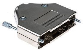 Osłona tylna D-Sub 25 -pinowe ABS Prosty MH Connectors B