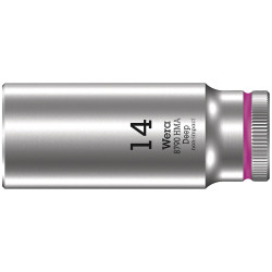 Wera 05004511001 8790 HMA Deep 1/4&quot; Socket 14 x 50 mm