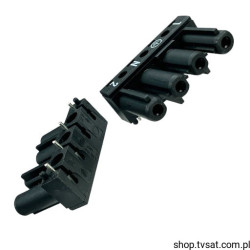 92.043.0058.0 GST18I4LB1 Horizontal Block 4 Pin R=10.0 mm THT WIELAND