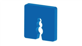 Podkładki Dystansowe Do Wyrównania Nierówności 50X50x8mm Niebieskie Wkręt-Met...