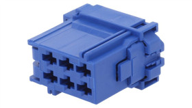 Złącze Automotive Mcp Żeńskie Niebieskie 6Pin 8-968970-1