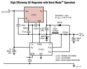 4A High Efficiency Switching Regulators