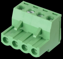 CTB9209/4 Plug-in screw terminal – 4-pin, 5.08 mm spacing, 0°