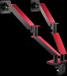 HL25-2L Monitor holder, 2 displays, 17" - 35", 330 mm, 2x USB 3.0