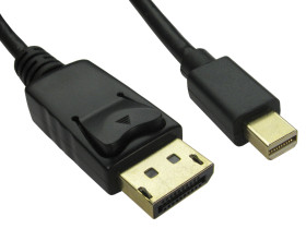 Kabel DisplayPort długość 3m B: Display Port A: Złącze DP (Display Port) Mini męskie RS PRO 1080p