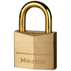 Master Lock 635EURD Solid Brass 35mm Padlock with Brass Plated Shackle