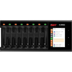 ISDT N8 Charger: Cylindrical Cells USB Powered IPS Display