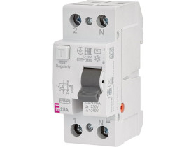 Wyłącznik różnicowoprądowy 2P 25A 30mA typ AC EFI6-P2 AC 25/0.03 002061251 ETI