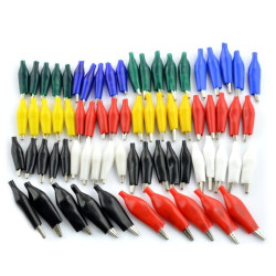 Zestaw krokodylków 27mm, 35mm, 44mm - 70szt.