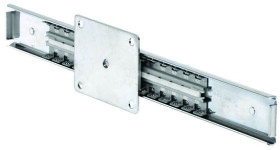Sanie liniowe Accuride DZ0115-0090RS skok: 835 mm Stal miękka sz. wózka: 60.3 mm sz. szyny: 35.1 mm