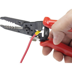 Toolcraft 1550665 Multifunction Pliers for Gripping Cutting Crimping