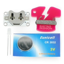 Zestaw Electro-Fashion z kolorową diodą LED - Kitronik 2706