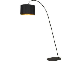LAMPA PODŁOGOWA ALICE CZARNO-ZŁOTA 4963 Nowodvorski