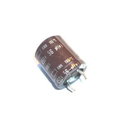 Kondensator elektrolityczny 56uF 450V 25x22mm 105' KMH NICHICON