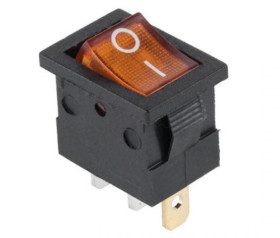 PRZELACZNIK 12V PODSW.MALY CZERWONY