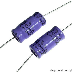 NA10M63V 10uF 63V 20% Bipolar AXIAL TRANSCEND