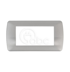 Ramka zewnętrzna do jednostki sterującej zestawu Premium, szare aluminium,...