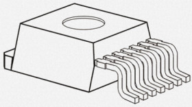Układ przełącznika zasilania 70A TO-220 SMD Przełącznik high side 34 V Strona wysoka