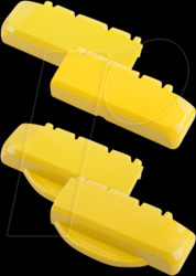 96930003 Bocube,Hinge set,Traffic yellow