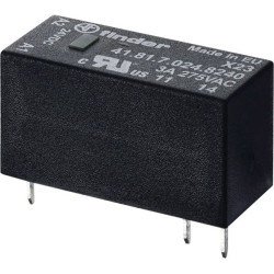 Finder 41.81.7.024.8240 PCB Relay 3 A 24 V/DC 1 NO RT III sealed