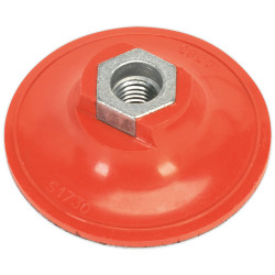 Sealey PTCBPV4 Hook and Loop Backing Pad 80mm x M14