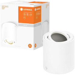 LEDVANCE 4058075758667 LED Spot Surface Round GU10 WH