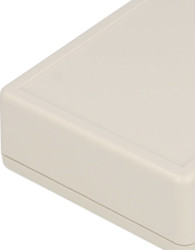 ABS handheld enclosure, (L x W x H) 170 x 85 x 34 mm, light gray (RAL 7035), IP54, 1599ESGY