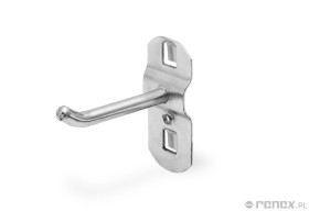 Haczyk pojedynczy,40 mm ( 5 sztuk )