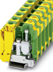 Terminal przewodzący, ochronny, potrójny Phoenix Contact 3074143 śrubowe 50 szt.