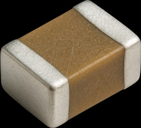 GRM155R62A104KE14D MLCC, 0402, 100 nF, 100 V, X5R, ±10