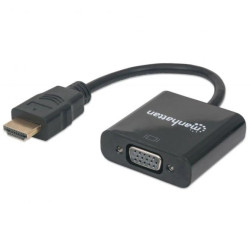 Konwerter Adapter HDMI na VGA 1080p z Zasilaniem USB 151467