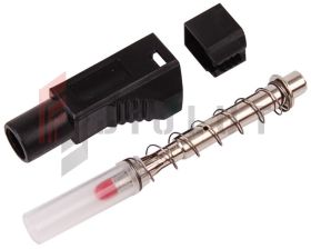 Wtyk banan bezp. 4mm do poł. wież. WW450-BK 32A