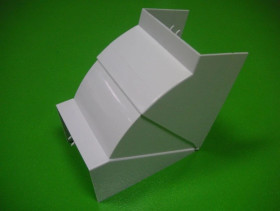 Narożnik wewnętrzny ruchomy do listwy elektroinstalacyjnej NW 90x60/40 68313