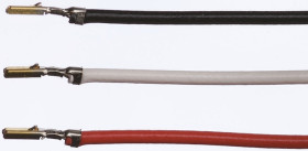 Przewód z zaciskanymi końcówkami, seria: SHLD; SHLV, 0.03 → 0.08mm², dł.: 150mm, 1 A
