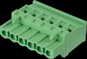 CTB922VJ/6R Plug-in screw terminal - 6-pole, RM 5.08 mm, 90°