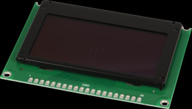 DEP128064B1-W OLED, 128x64 px, white/black, 2.4inch