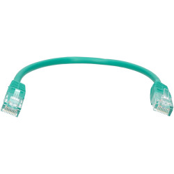 TruConnect TRUP5E0.25GR 25cm CAT 5E UTP PVC Full Copper Patch Lead - Green