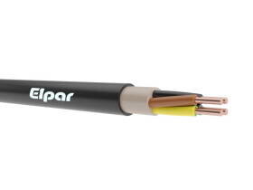 Kabel ziemny YKY 4x4 mm2 RE (0,6/1kV) miedziany NYY-O (bębnowy) 5901854415536 ELPAR