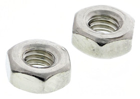 Nakrętka i podkładki 400 Piece Mosiądz, stal Sześciokątna pełna RS PRO