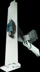 AK-610300-003-E Slot cover, 1x 9-pin D-Sub ST, 9-pin assigned