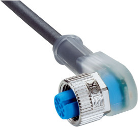 Złącze i kabel ze złączem Złącze M12 liczba rdzeni 4 długość 25m Rodzaj A Żeńskie