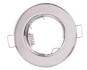 Sufitowa oprawa punktowa PARMA, IP20, okrągła, chrom, TYP 2114