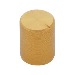 Gałka złota śred.10mm oś 6mm / 3144